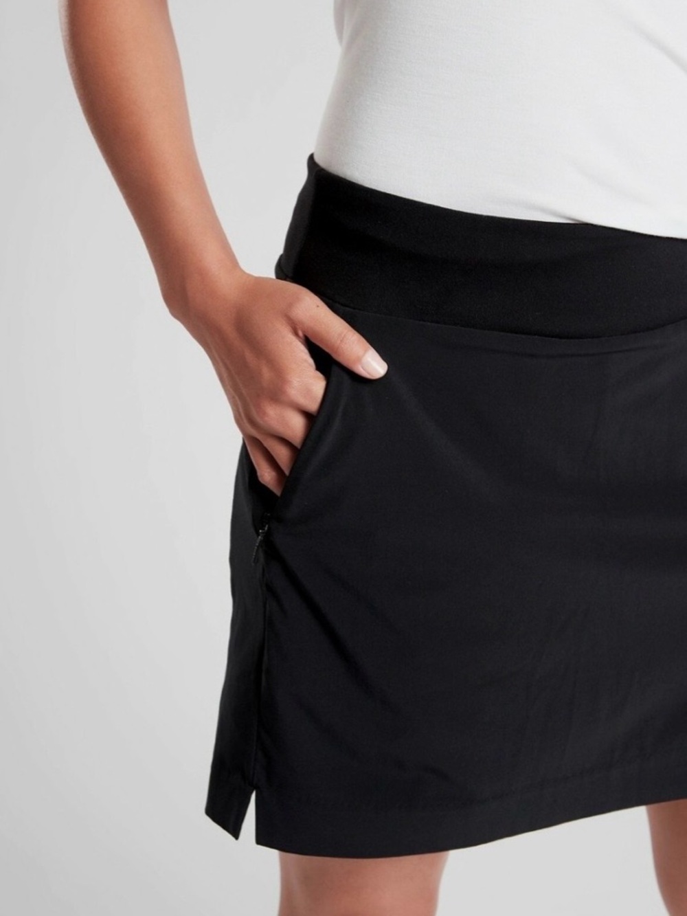 NWOT Athleta Soho Skort Black SZ 8 - Picture 4 of 12
